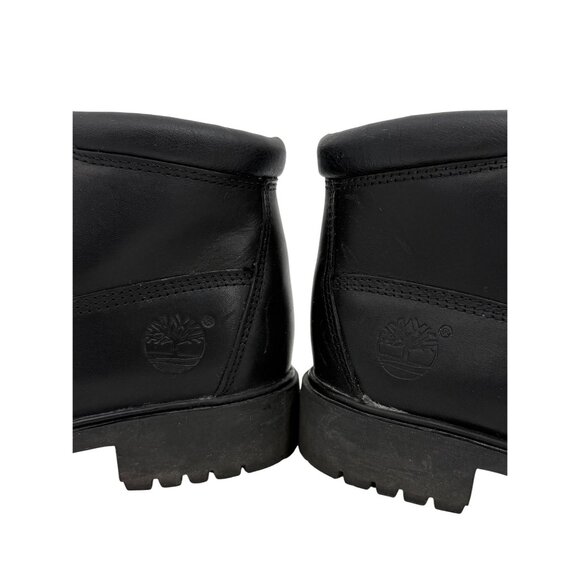 Timberland Nellie Black Leather Chukka Boot • Waterproof Streetwear Urban Grunge - Picture 11 of 16